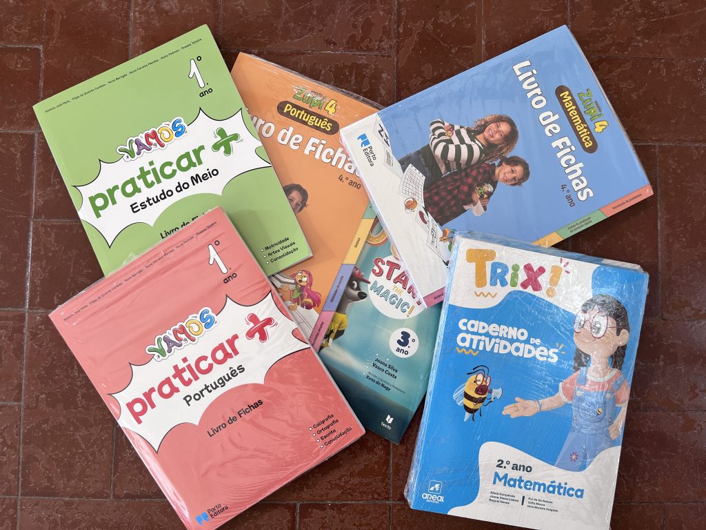 Livros de Fichas Escolares 1.º Ciclo 2026/2027